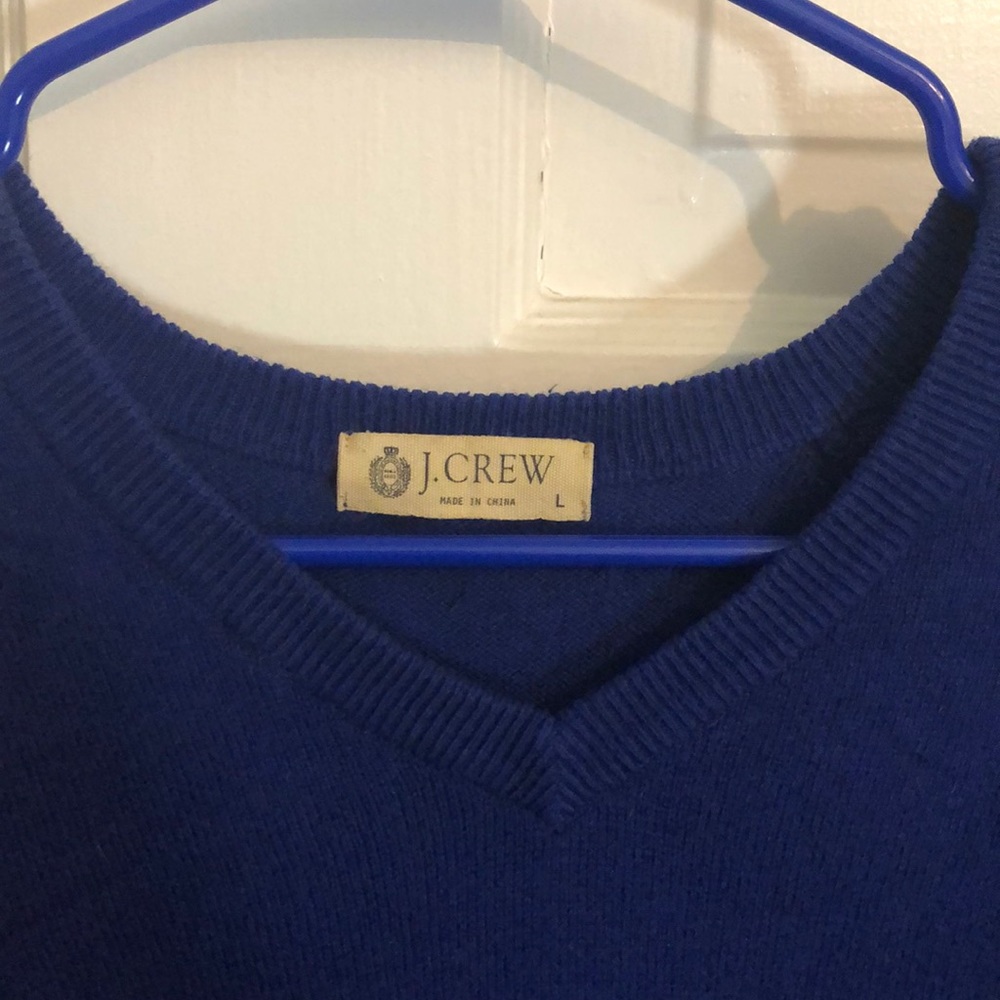J crew v neck sweater